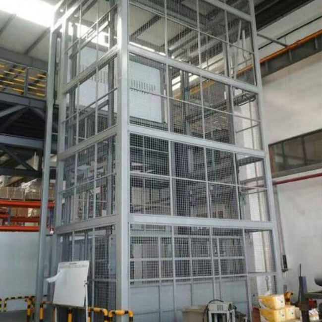 川汇导轨式升降平台货梯