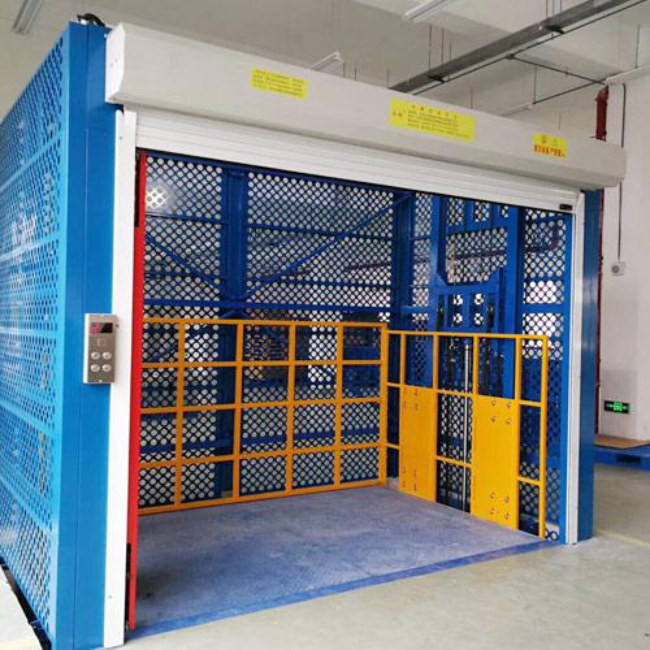 川汇导轨式升降货梯